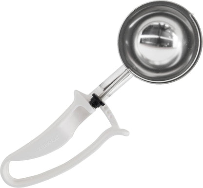 2070 Universal Standard Length EZ Disher Food Portion Control Scoop Designed for Right or Left Hand Use Dishwasher Safe NSF Approved, 1 5/16-Inch, Plum