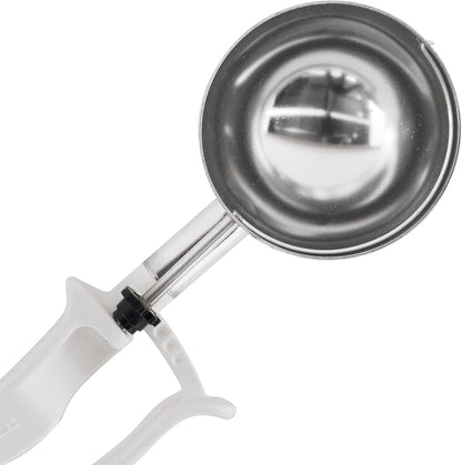 2070 Universal Standard Length EZ Disher Food Portion Control Scoop Designed for Right or Left Hand Use Dishwasher Safe NSF Approved, 1 5/16-Inch, Plum