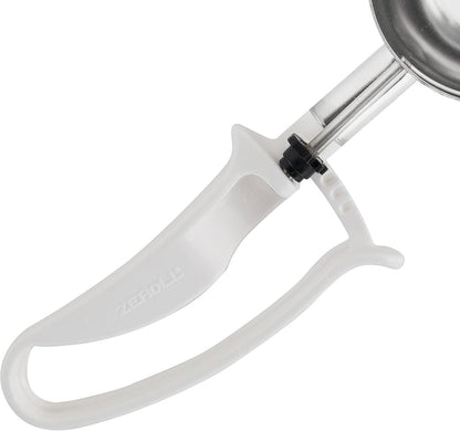 2070 Universal Standard Length EZ Disher Food Portion Control Scoop Designed for Right or Left Hand Use Dishwasher Safe NSF Approved, 1 5/16-Inch, Plum
