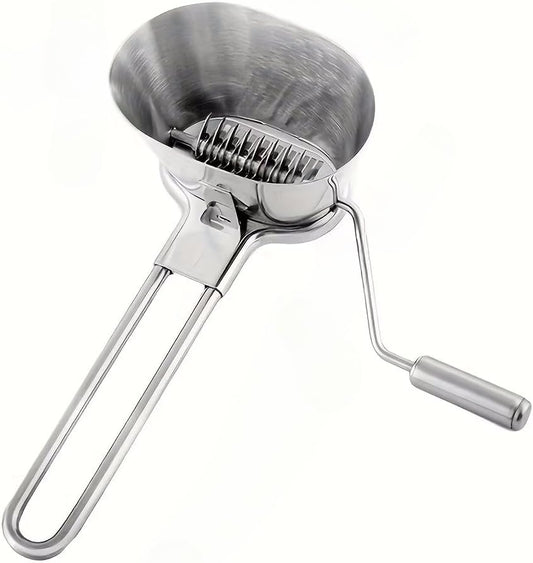 Manual Herb Chopper - Heavy-Duty Stainless Steel Kitchen Cutter, Portable Handheld Food Processor, Household Cooking Tool