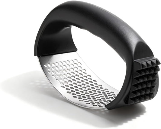 Stainless Steel Garlic Press, for Kitchen Use, Easy-Clean & Ergonomic Handle for Easily Crushing, Cooking Gadget (1)