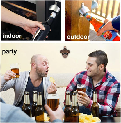 20 Pack Bottle Opener Wall Mounted (Bronze)