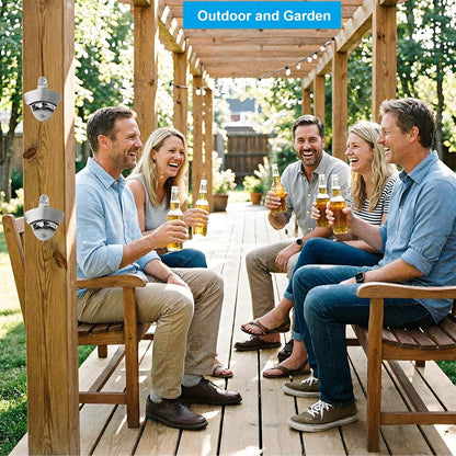 20 Pack Bottle Opener Wall Mounted (Bronze)