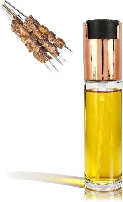 Oil Sprayer for Cooking, Olive Oil Sprayer Mister Continuous Cooking Spray with Portion Control Refillable for BBQ Salad Baking Roasting Grilling