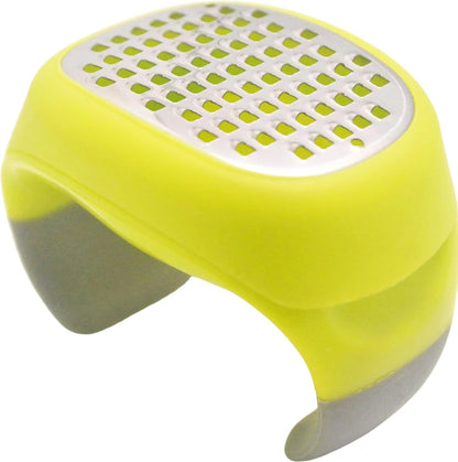 Cheese Grater - Stainless Steel Ginger Grater - Multi-Purpose Wrist Handheld Grater for Vegetables, Fruits, Potato, Carrot - Compact Kitchen Tool (2" x 2" x 2.6") - Green