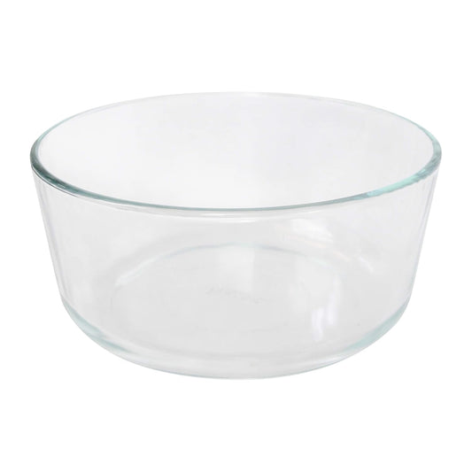 7203 (7-Cup) Glass Bowl with Turquoise Lid - Made in USA | BPA-Free Plastic | Top-Rack Dishwasher Safe | Refrigerator & Freezer Safe | Leak-Resistant Design | Food Storage