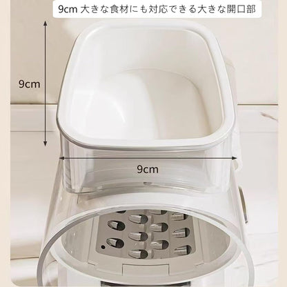 Rotary Cheese Grater Hand Crank Vegetable Chopper Slicer Set, Fruit Cutter Veggie Shredder Food Dicer Chopping Cooking for Nuts Onion Tomato Potato Salad Garlic Cucumber Carrot and Cabbage