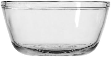 Glass Round Mixing Bowl (2.5 Quarts).