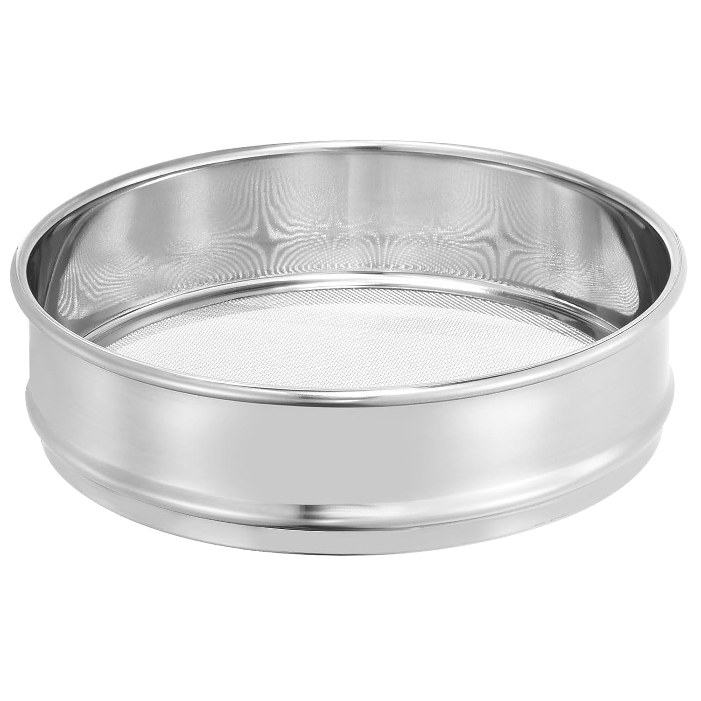 10 Mesh Lab Sieve, 8" Diameter Test Sieve 304 Stainless Steel Wire Cloth (2mm) for Industrial Laboratory - Colors B