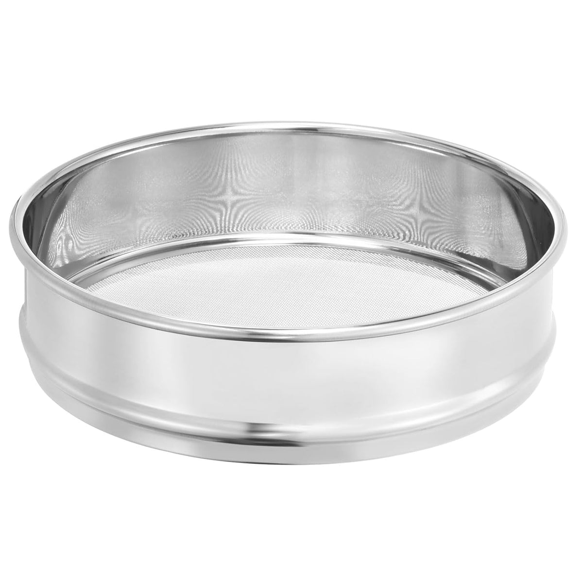 10 Mesh Lab Sieve, 8" Diameter Test Sieve 304 Stainless Steel Wire Cloth (2mm) for Industrial Laboratory - Colors B