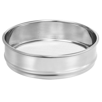 10 Mesh Lab Sieve, 8" Diameter Test Sieve 304 Stainless Steel Wire Cloth (2mm) for Industrial Laboratory - Colors B