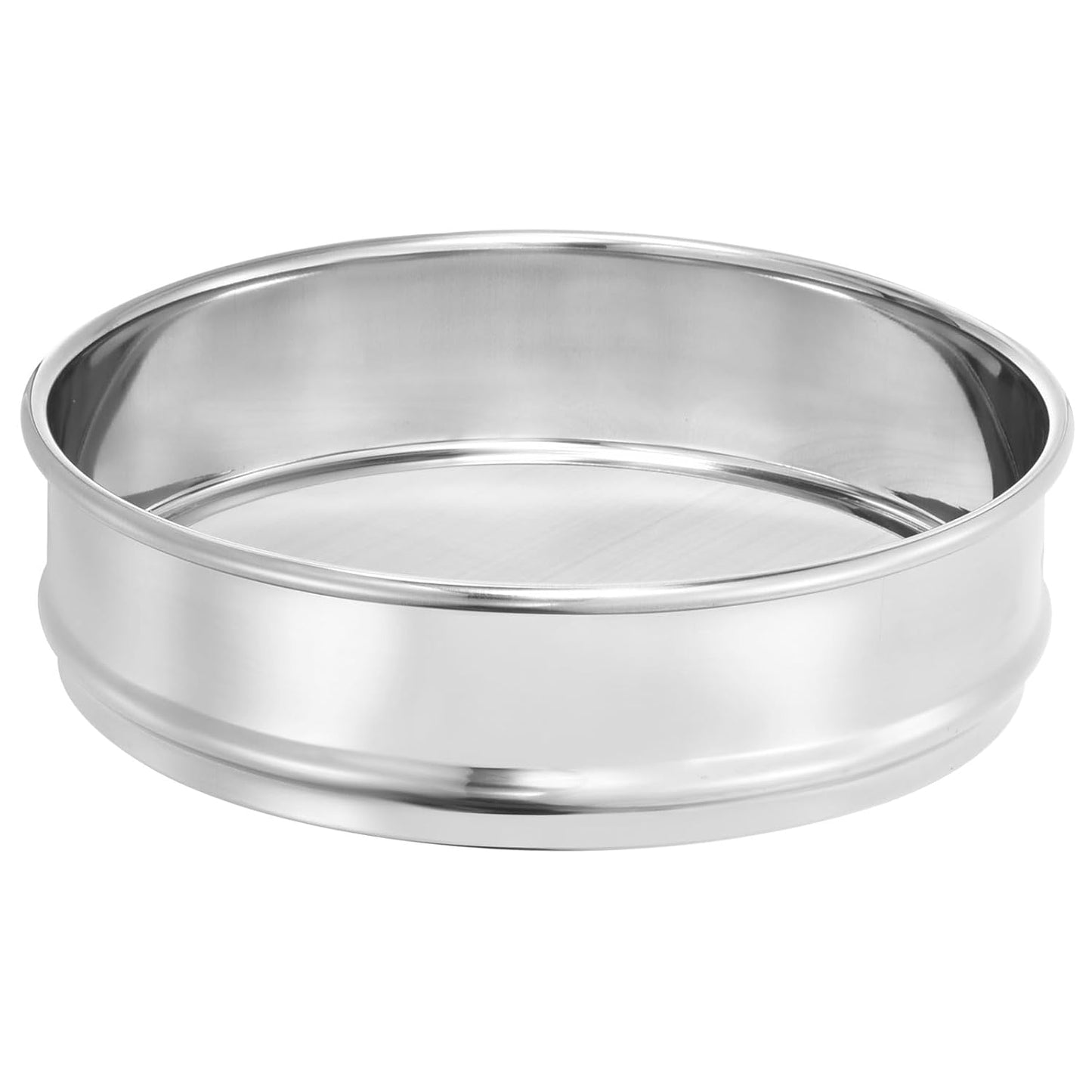 10 Mesh Lab Sieve, 8" Diameter Test Sieve 304 Stainless Steel Wire Cloth (2mm) for Industrial Laboratory - Colors B