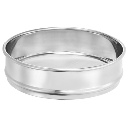 10 Mesh Lab Sieve, 8" Diameter Test Sieve 304 Stainless Steel Wire Cloth (2mm) for Industrial Laboratory - Colors B