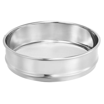 10 Mesh Lab Sieve, 8" Diameter Test Sieve 304 Stainless Steel Wire Cloth (2mm) for Industrial Laboratory - Colors B