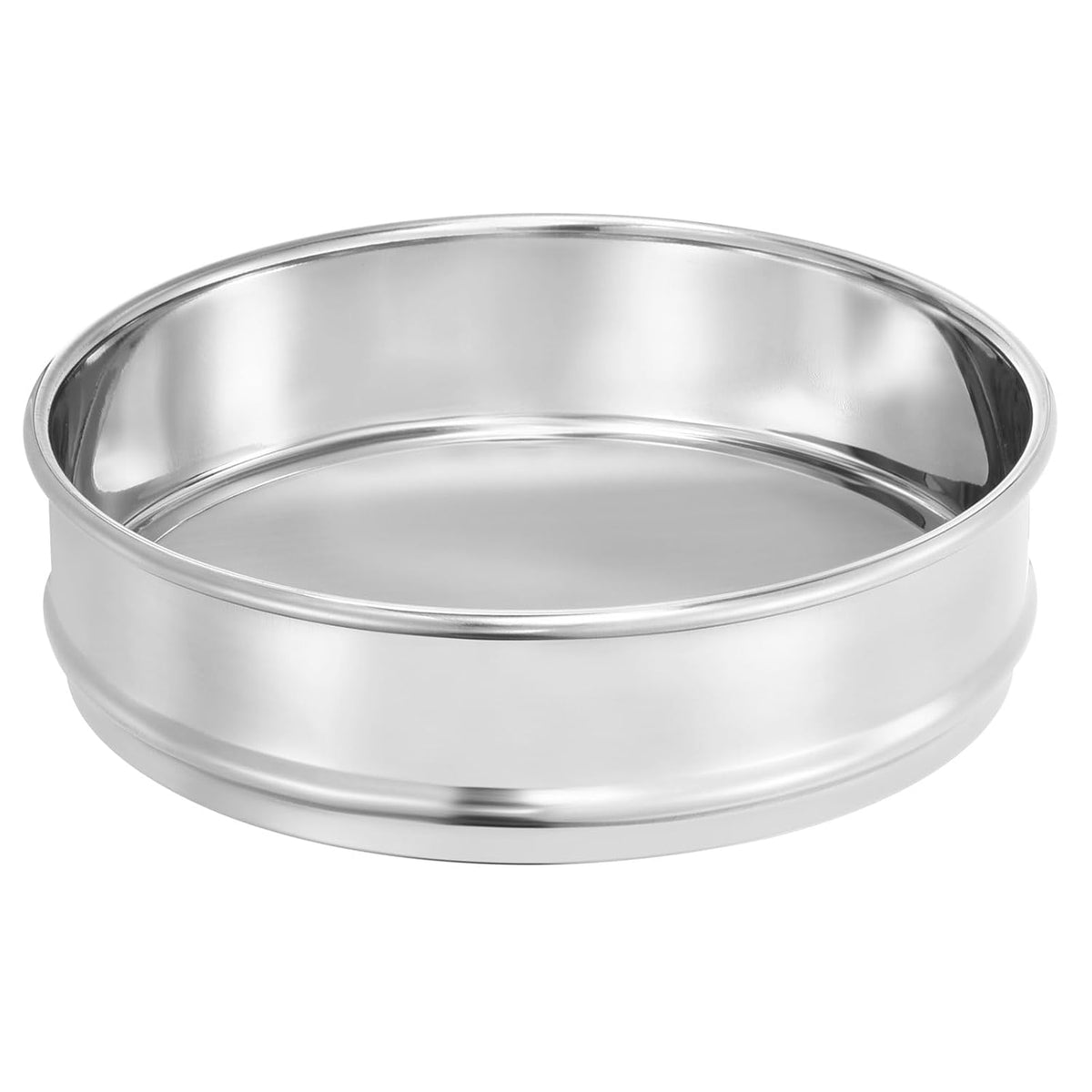 10 Mesh Lab Sieve, 8" Diameter Test Sieve 304 Stainless Steel Wire Cloth (2mm) for Industrial Laboratory - Colors B