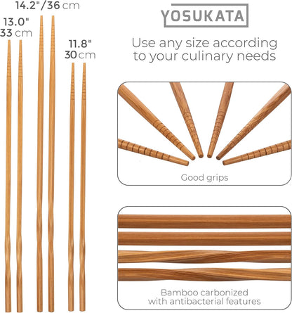 17" Wok Spatula and Ladle Skimmer Spoon - Stainless Steel Cooking Utensils Set of 3-304 Stainless Steel Kitchen Utensils Set - Dishwasher Safe Wok Accessories - Wok Utensils - Cooking Tools