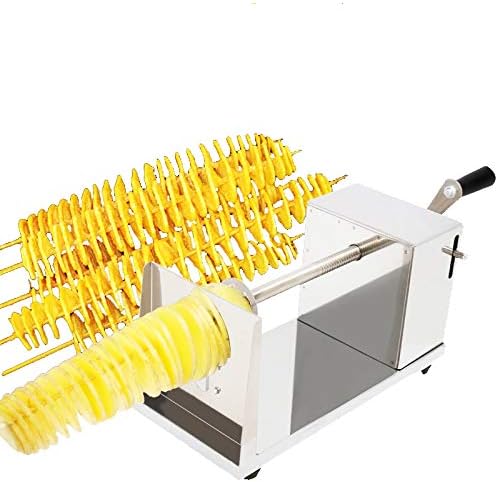 Tornado Potato Spiral Cutter Manual Stainless Steel Twisted Potato Slicer Cutter French Fry for Potatoes Carrots Vegetables