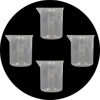 500ML Reusable Plastic Measuring Cup, Beaker Tip and Pour Measuring Containers for Kitchen Cooking Medicine Measure Tool