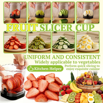 Strawberry Slicer, Black, 1-Pack