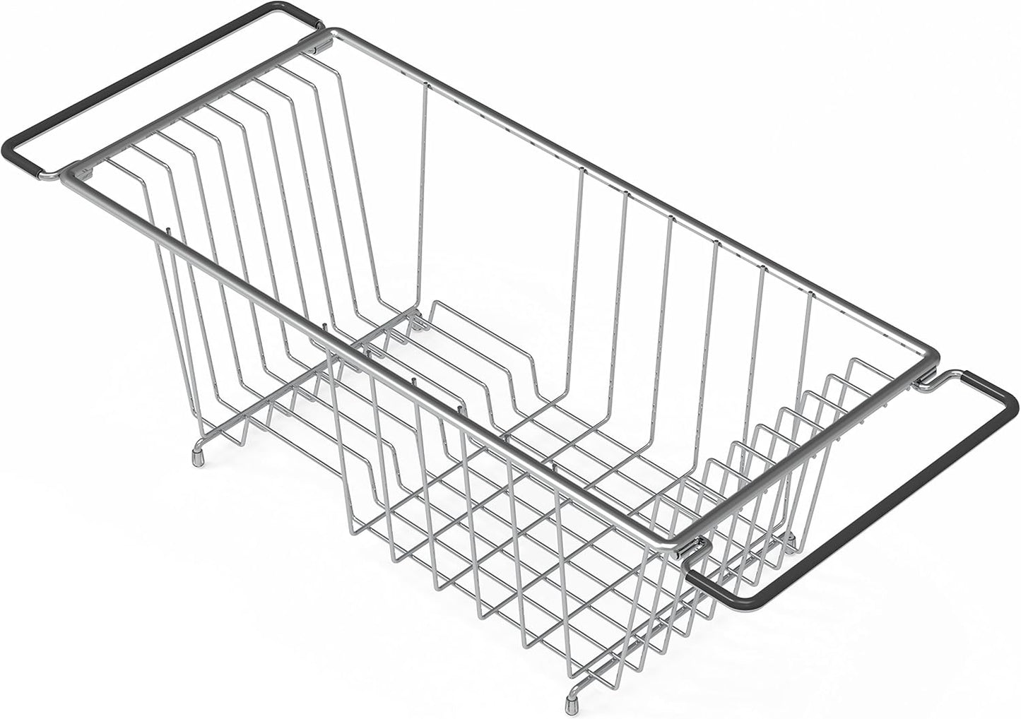 Stainless Over Sink Counter Top Dish Drainer Drying Rack