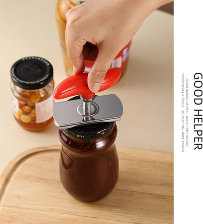 Jar Opener - Jar Openers TopRated for Seniors, Bottle Openers for Seniors, Mutil Lid Opener, Get Lids Off Easily (Black)
