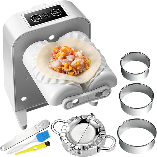 Electric Dumpling Maker Press Machine with Empanada Maker Press