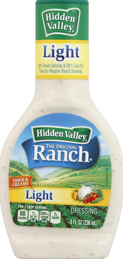 Original Ranch Light Topping and Dressing, Gluten Free, 36 Ounce Bottle (Package May Vary)