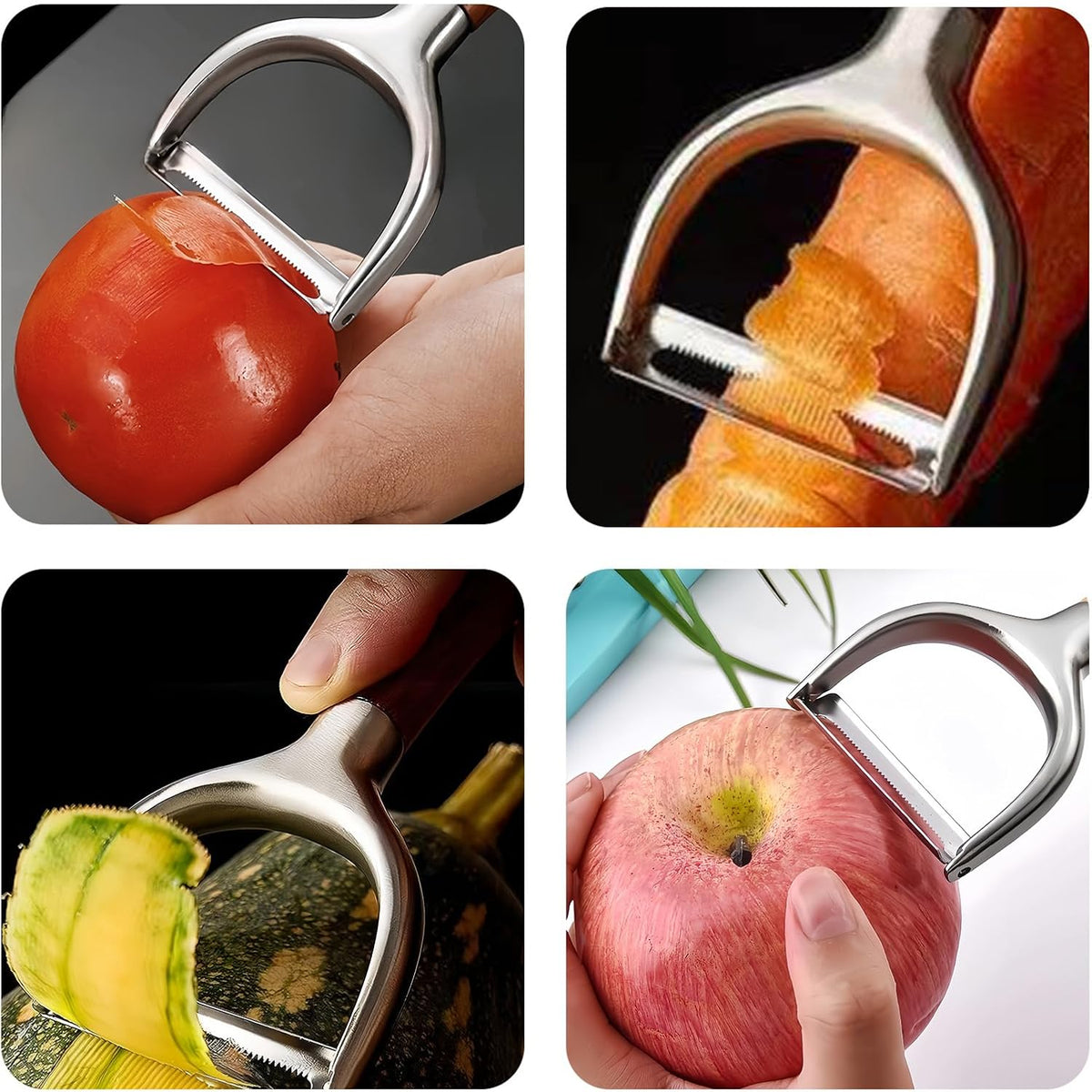 Premium Vegetable Peelers For Kitchen, Potato Peelers Y-Shaped