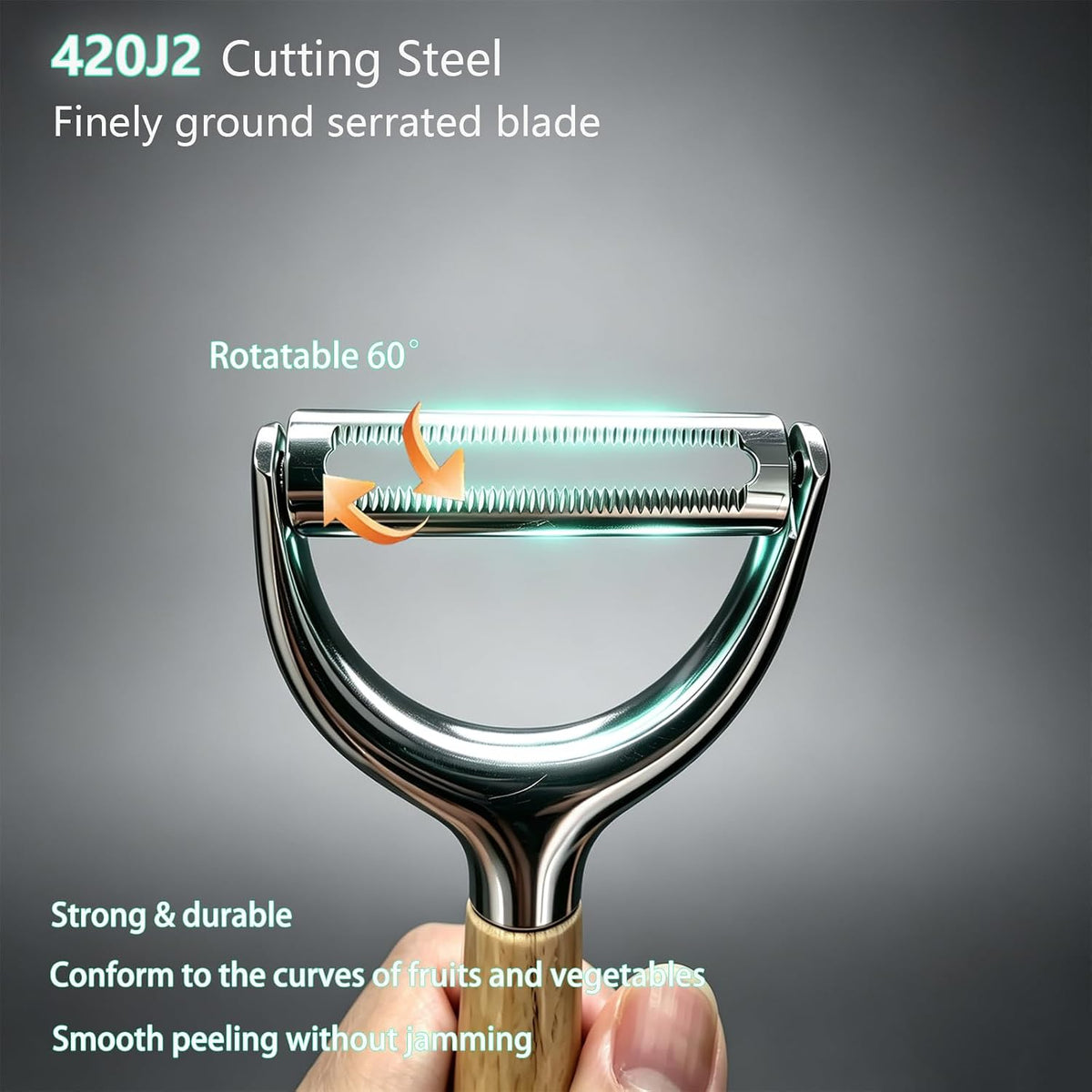 Premium Vegetable Peelers For Kitchen, Potato Peelers Y-Shaped