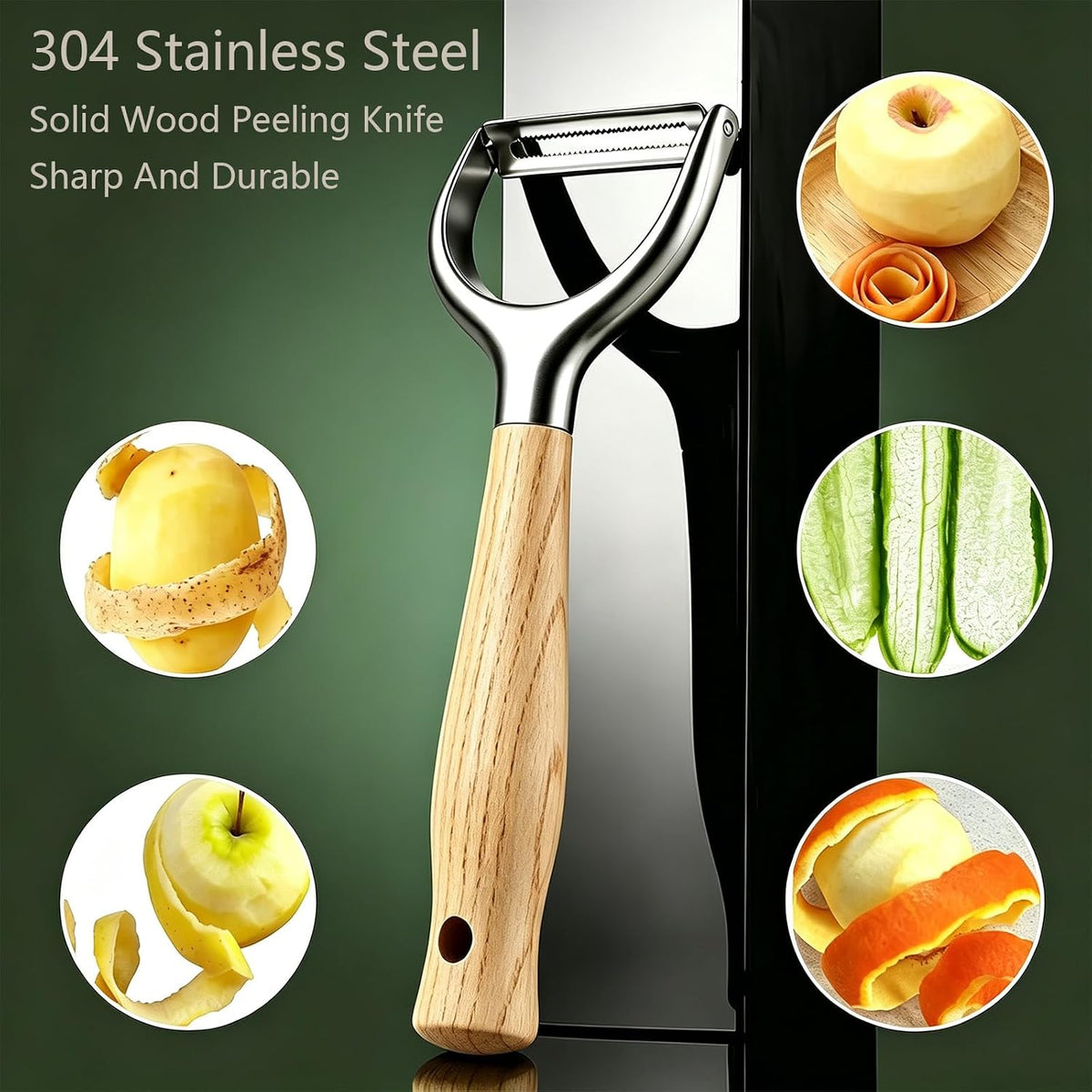 Premium Vegetable Peelers For Kitchen, Potato Peelers Y-Shaped