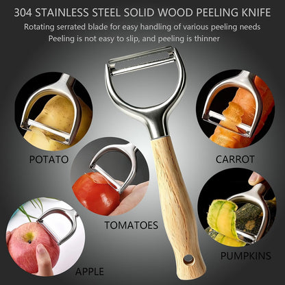 Premium Vegetable Peelers For Kitchen, Potato Peelers Y-Shaped