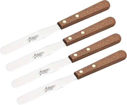 Straight Spatula, 4.5 Inch, Wood