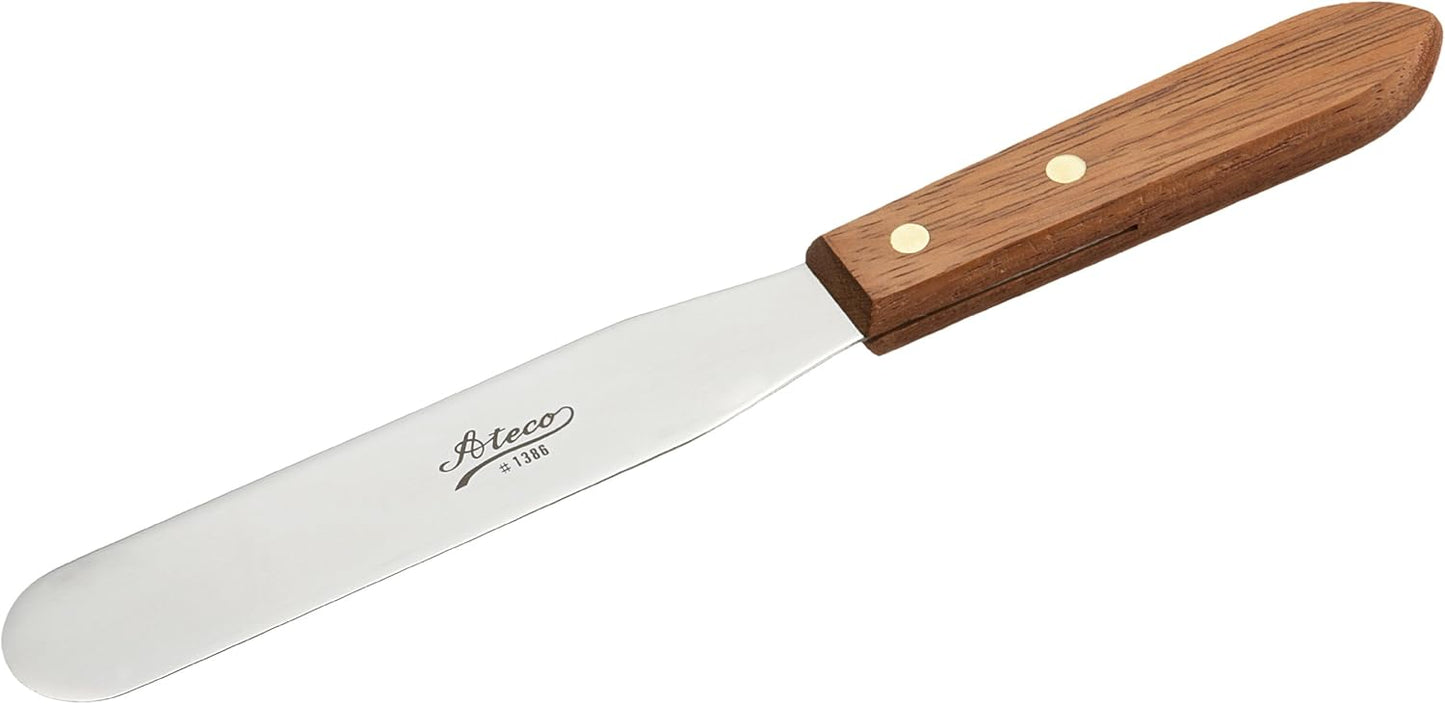 Straight Spatula, 4.5 Inch, Wood