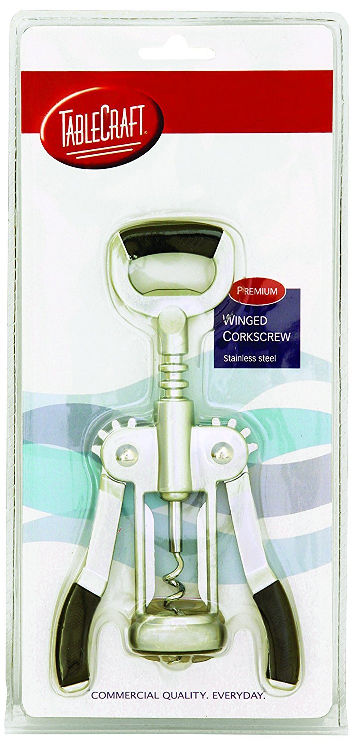 Stainless Steel Winged Corkscrew