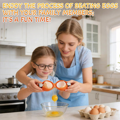 3 PCS 2026 New Egg Shell Opener, Stainless Steel Egg Cracker Tool, Hard Boiled Egg Peeler Tool for Cutting Eggs,Quickly Cutting Off Eggs Breaker Kitchen Gadgets