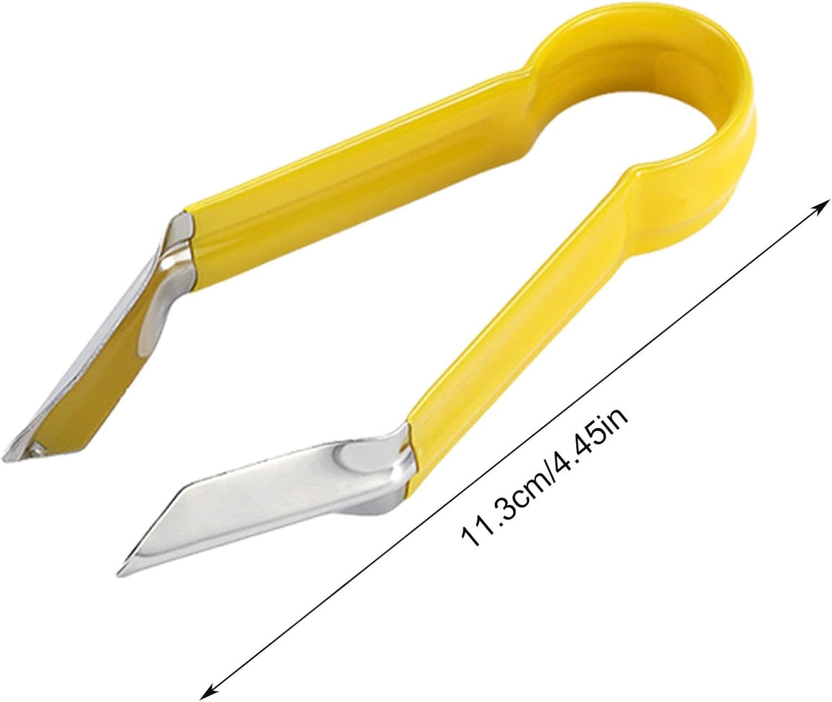 Pineapple Peeler - Multifunctional Pineapple Eye Peeler, Pineapple Corer and Slicer Tool, Strawberry Stem Remover Tool, Portable Kitchen Gadget, Yellow, PN3MAVYLGF1SJ5VN0B9
