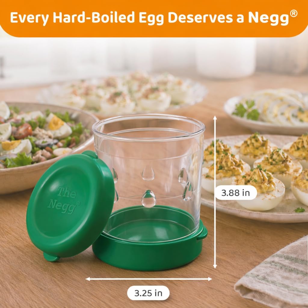 Boiled Egg Peeler Yellow