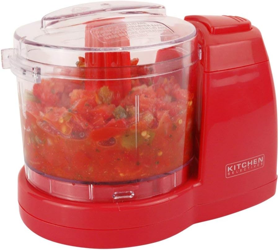 Mini Chopper by Select Brands, 1-1/2 Cups, Black