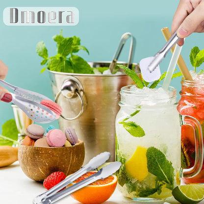 6 Pack Serving Tongs Kitchen Tongs, Buffet Tongs, Stainless Steel Food Tong Serving Tong, small tongs