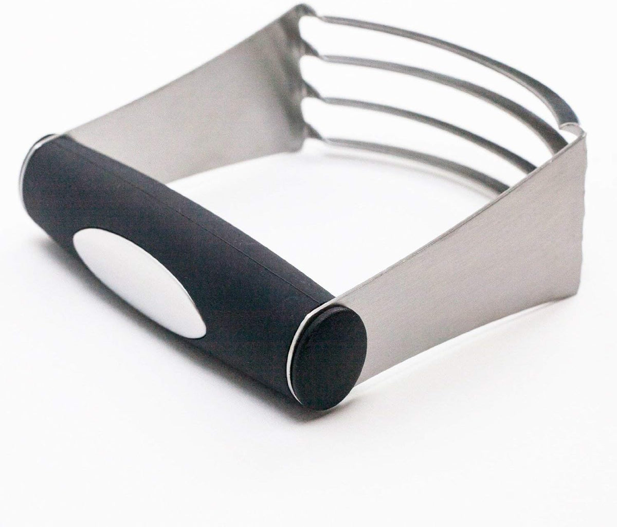 Stainless Steel Professional Baking Dough 4 Blades Blender Cutter Mixer (1, Stainless Steel Dough Blender)