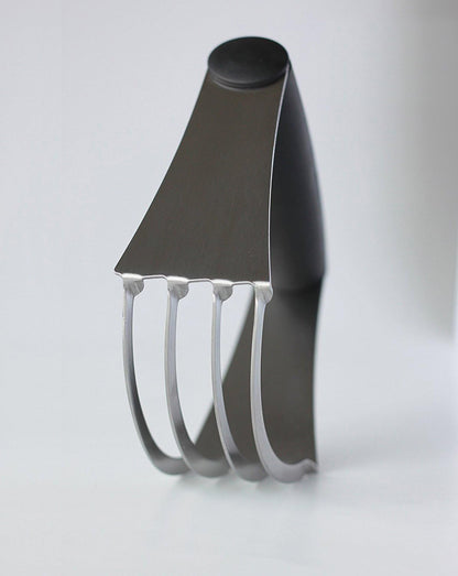 Stainless Steel Professional Baking Dough 4 Blades Blender Cutter Mixer (1, Stainless Steel Dough Blender)