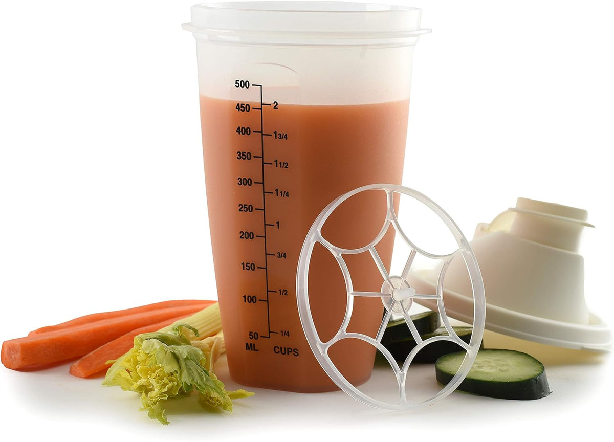 Measuring Shaker, 2-Cup, 8 Inch, Plastic