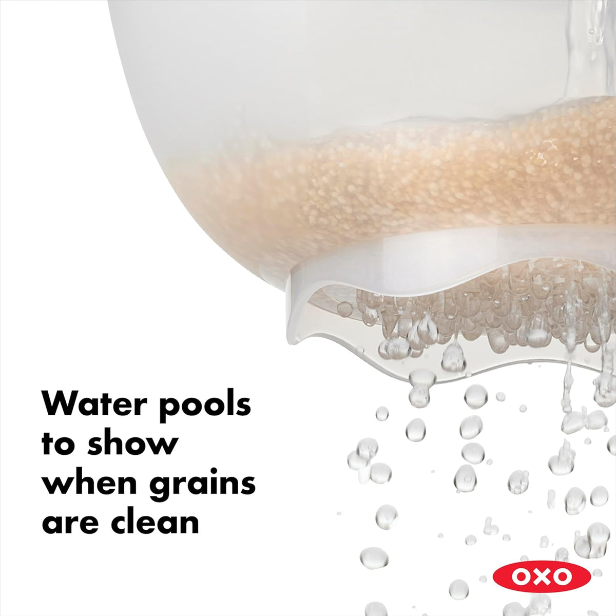 Good Grips Rice & Small Grains Washing Colander