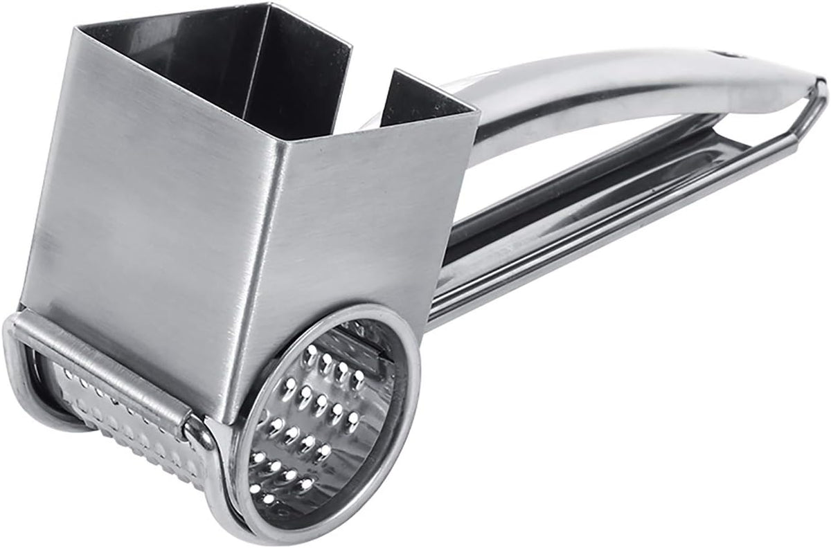 Cheese Grater 1 Drum Stainless Steel Rotary Shredder Tool