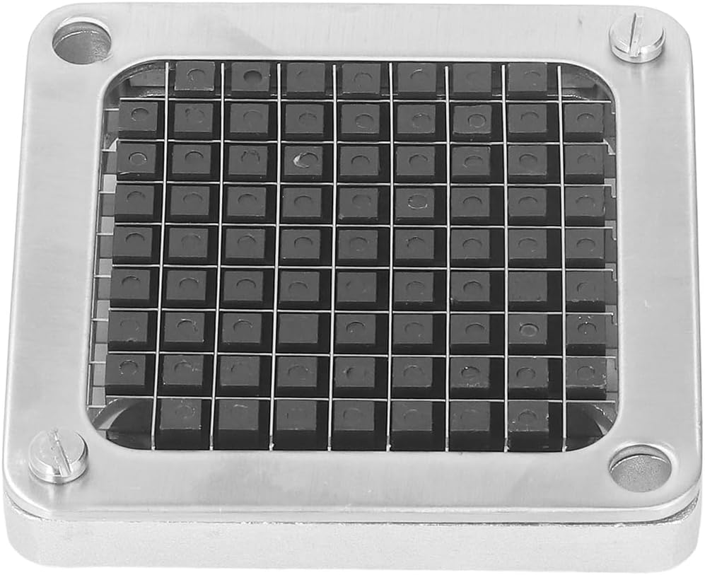 French Fry Cutter Replacement, Stainless Steel Vegetable Chopper Dicer Assembly Commercial French Fry Cutter Accessories for Tomato Fruit Onion (12mm)
