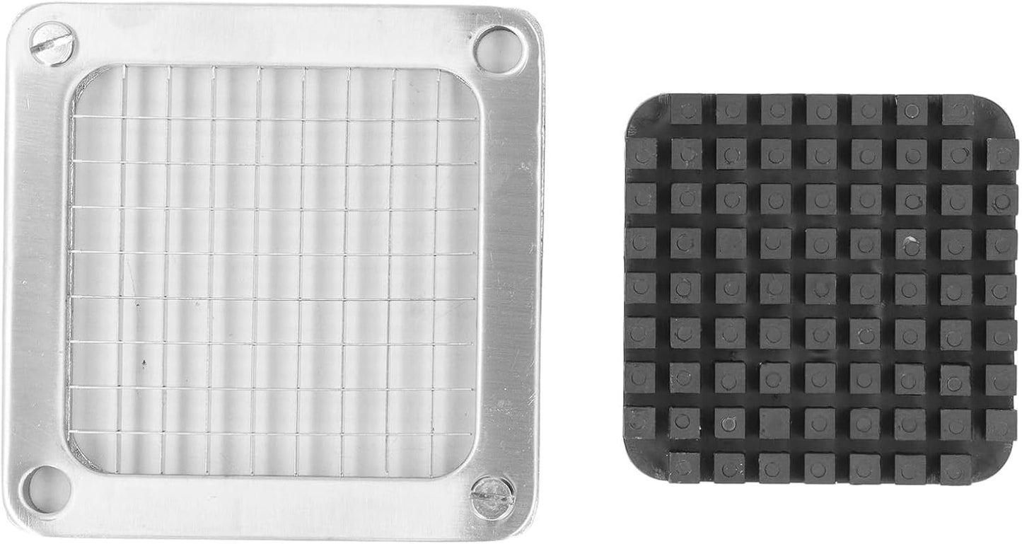French Fry Cutter Replacement, Stainless Steel Vegetable Chopper Dicer Assembly Commercial French Fry Cutter Accessories for Tomato Fruit Onion (12mm)