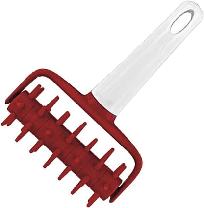 Pizza Dough Docker Docker Dough Bubble killer Dough Roller Docker Dough Blistering Killer (Red)