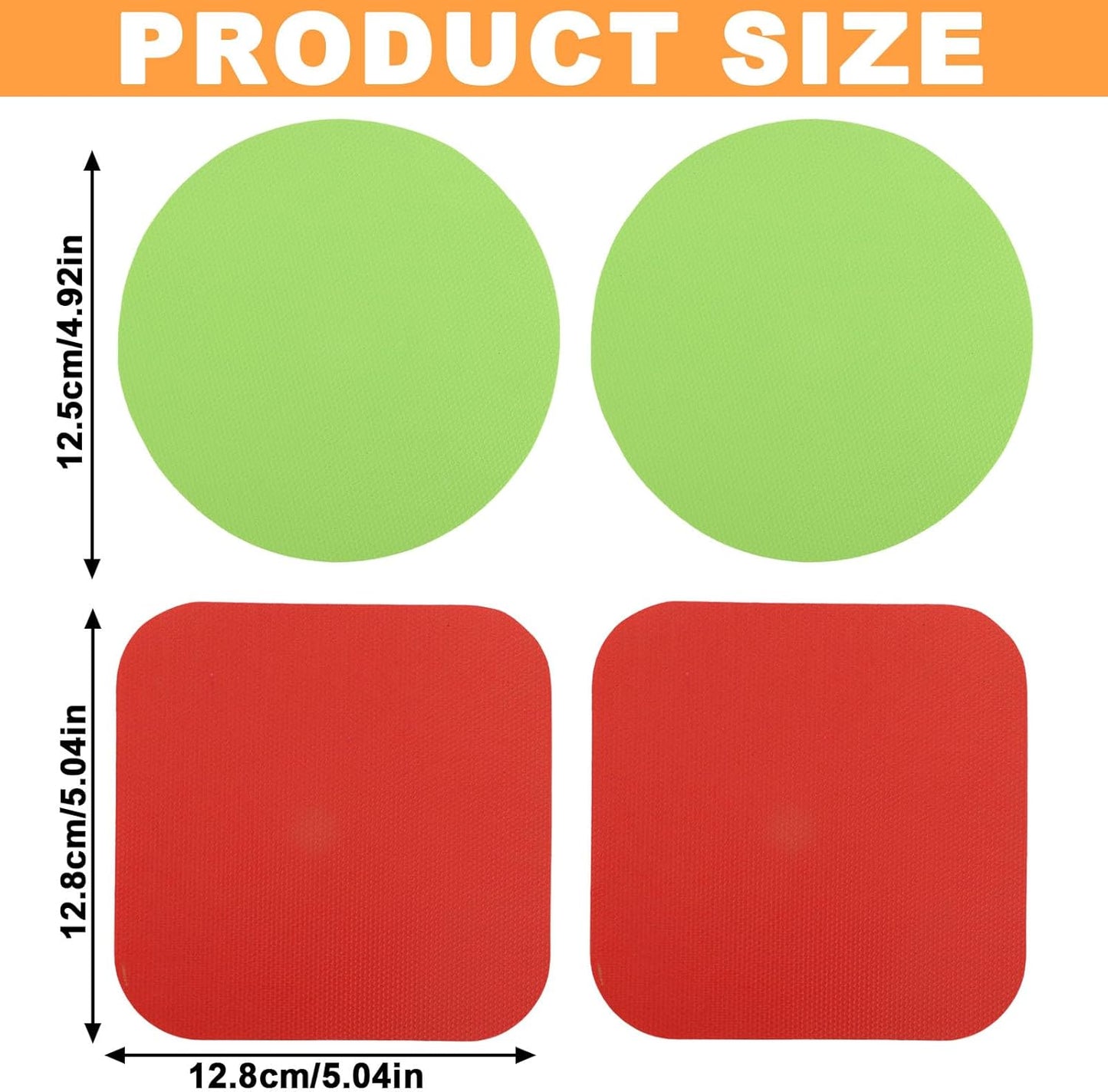 4pcs Jar Opener, Rubber, Multi-function Silicone Bottle Opener for Seniors with Weak Hands Lid Cap Gripper Pads Kitchen Coasters Gadgets(Light Blue, Green)