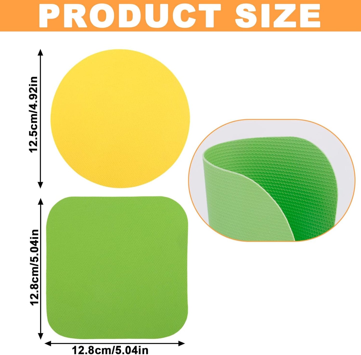 4pcs Jar Opener, Rubber, Multi-function Silicone Bottle Opener for Seniors with Weak Hands Lid Cap Gripper Pads Kitchen Coasters Gadgets(Light Blue, Green)