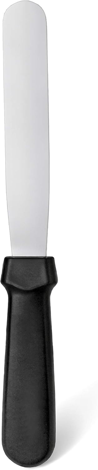 Straight Icing Spatula, 12 Inch Blade, 17 Inch Overall, Bakery-Grade Stainless Steel Cake Frosting Spatula